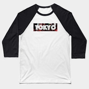 Sci Fi Tokyo City Baseball T-Shirt